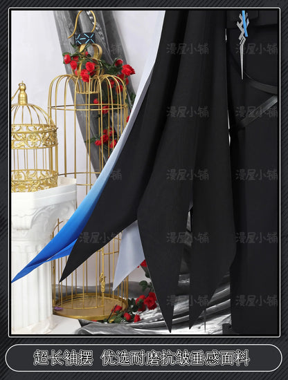 Arknights Aefanyl Logos Cosplay Costume Wig Uniform Earrings Ears Rhodes Island Elite Operator Halloween Party Women Men iCoser