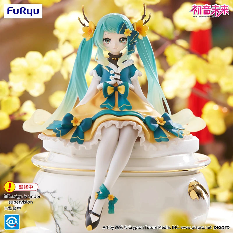 Bandai Hatsune Miku 14CM PVC Model 2025 Spring Festival Ver