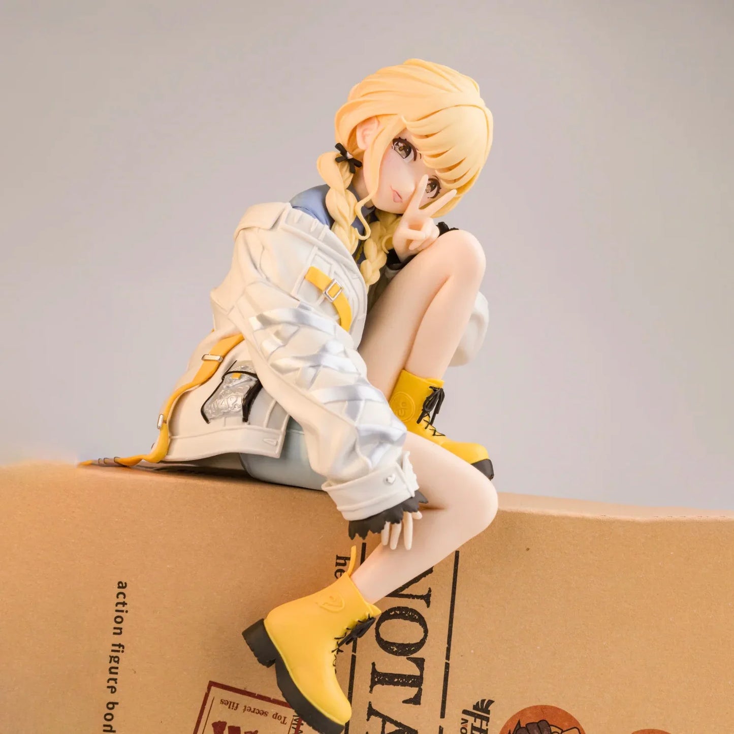 Noodle Stopper Figurine | The Idolmaster Cinderella Girls - Kotone Fujita Cute Bishoujo | Desktop Decoration & Fan Collection