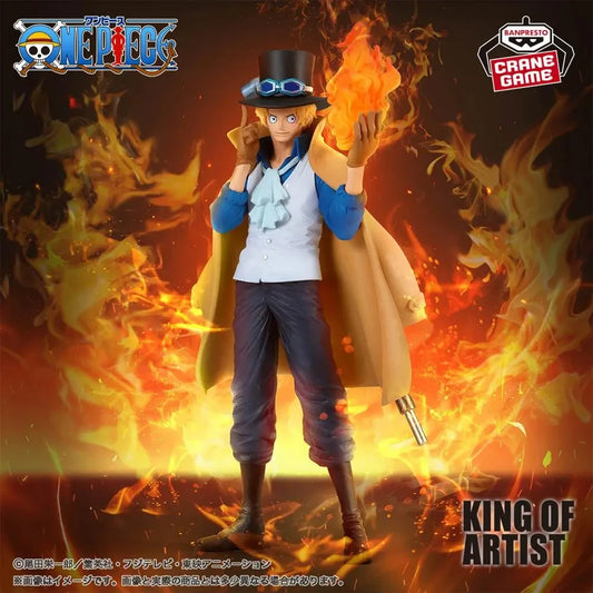 In Stock Original BANPRESTO KING OF ARTIST One Piece Sabo Figure Anime Model Genuine Boxed Toy