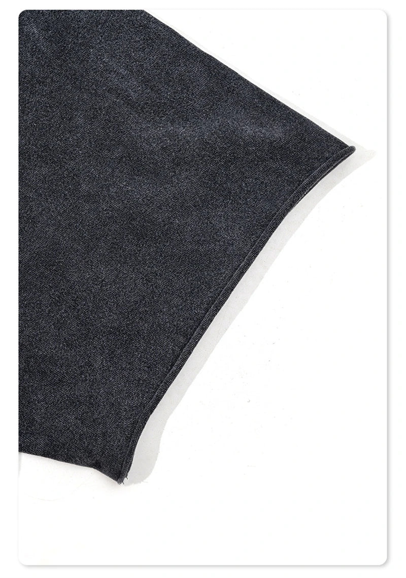 ZODF America Retro Summer 100% Cotton T-Shirts For Men Unisex Washed 310gsm Comfortable High Street Printing T Shirt Tops HY0862