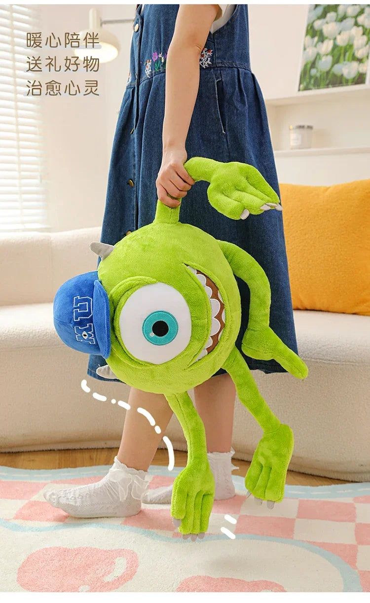 80cm Big Size Disney Mike Wazowsky Monsters University Monsters, Inc. Plushies Pillow Doll Stuffed Animal Cartoon Anime Toy Gift