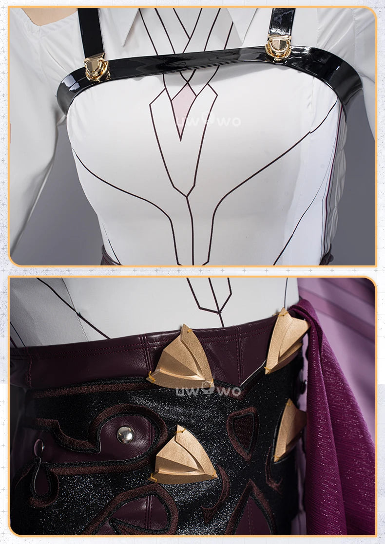 IN STOCK  UWOWO Cosplay Kafka Honkai: Star Rail Kafka Cosplay Costume スターレイル Honkai Impact Cosplay Role Play Outfit
