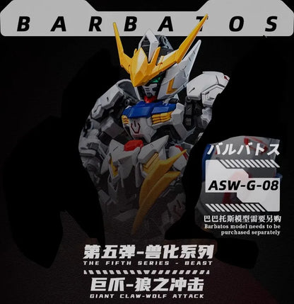 ZERO PLAN Barbatos Giant Claw MGSD HG XuanWu Color Model Parts Package Assembly Model Kit Accessory Toys