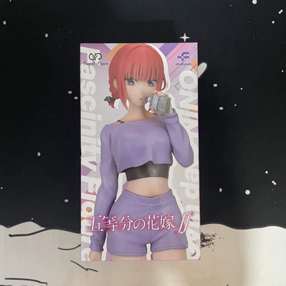 Bandai Fukuya Fascinity The Quintessential Quintuplets Ichika Nino Miku Yotsuba Itsuki 17CM PVC Model