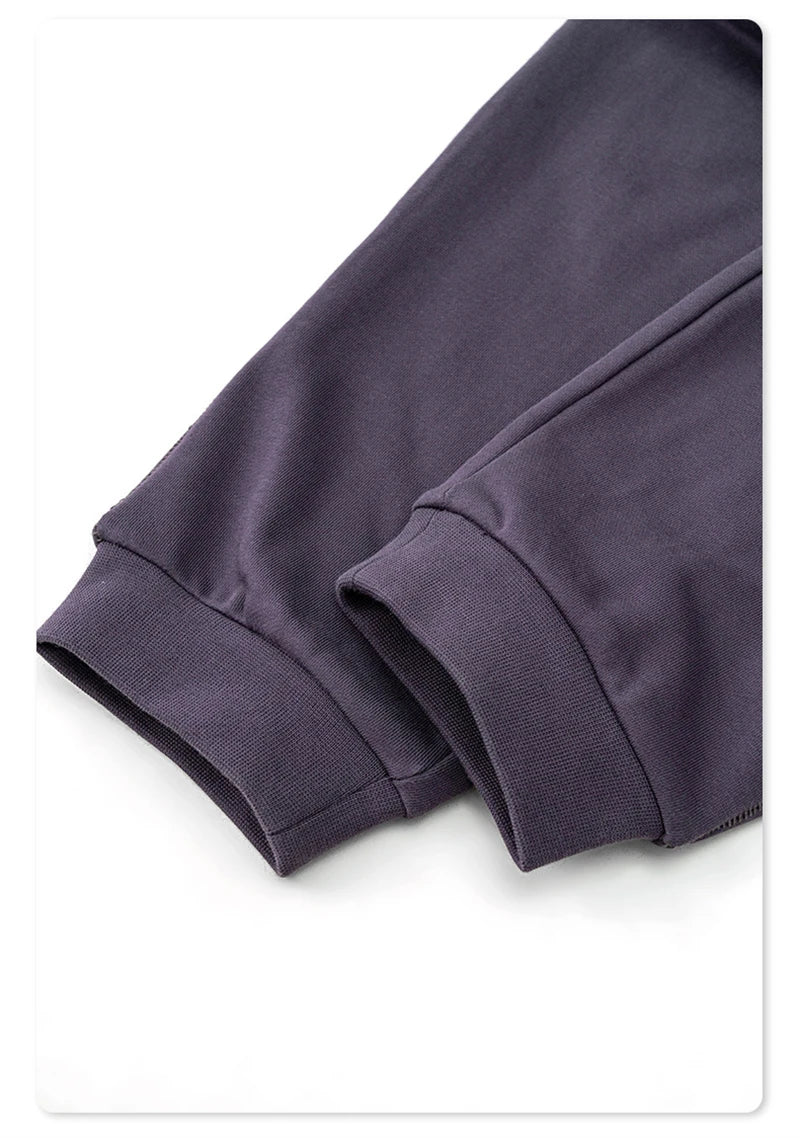 ZODF 2024 Autumn Winter Unisex Solid Sweatpants Heavyweight 440gsm Casual Loose Fit Sport Joggers HY0890