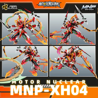 In Stock Motor Nuclear Model NEZHA MG 1/100 MNP-XH04 Ne Zha Assembly Model Kit Action Figures Alloy Skeleton Plastic Model Toys
