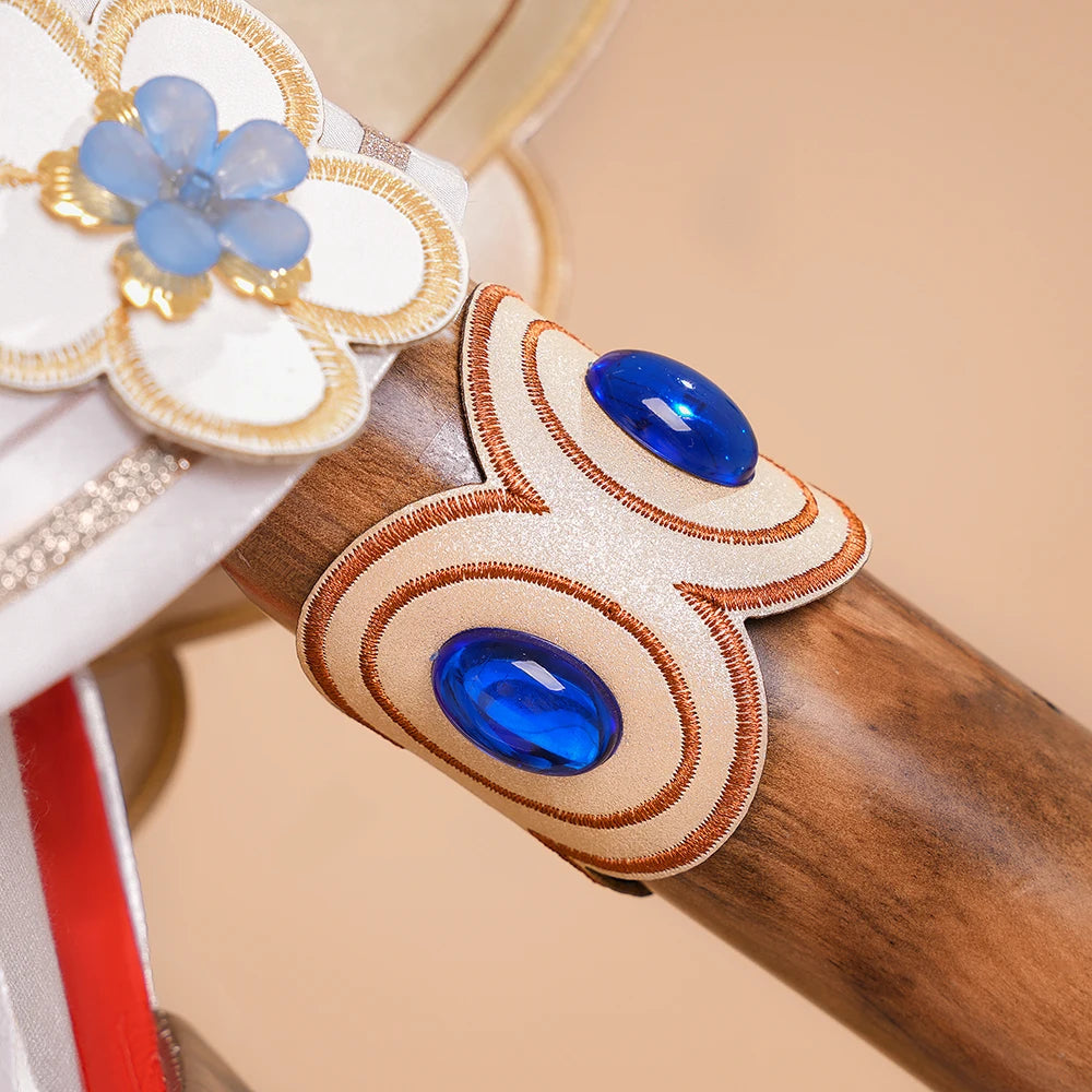 Honkai Star Rail Tribbie Cosplay Costume Wig Dress Uniform Headwear Wings Game Props Halloween Party for Women Girls Carnival