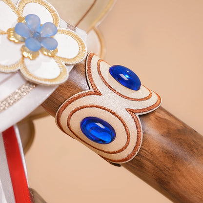 Honkai Star Rail Tribbie Cosplay Costume Wig Dress Uniform Headwear Wings Game Props Halloween Party for Women Girls Carnival