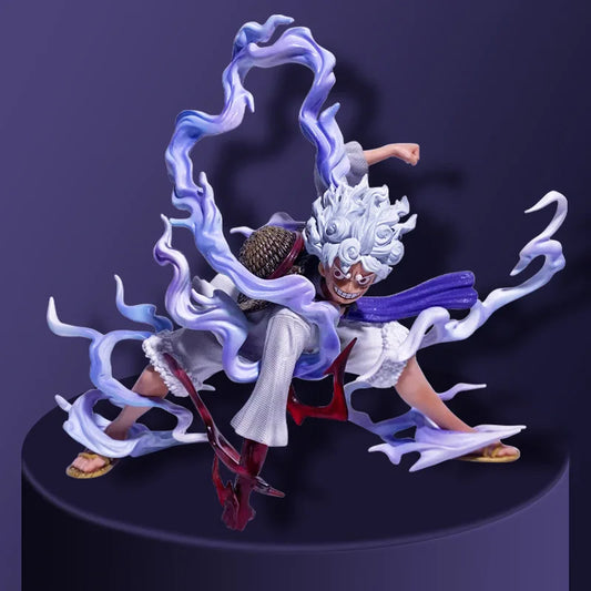 New One Piece Luffy Anime Figure Nika Luffy Jt Gear Second Action Figurine Straw Hat Statue 2 Colors Pvc Model Collect Toy Gifts