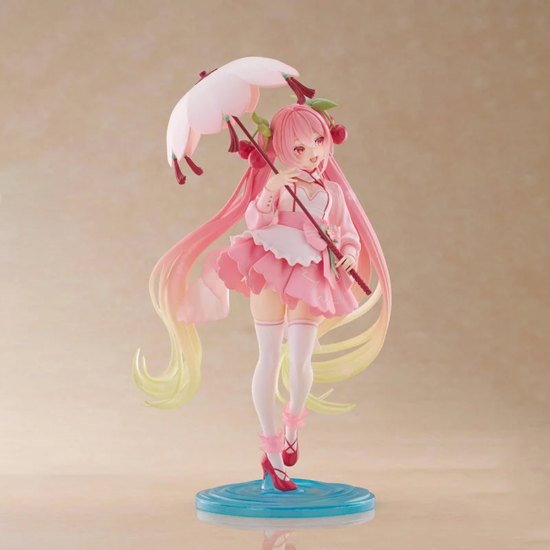 Bandai Hatsune Miku Sakura Dress Ver. 21CM PVC Model