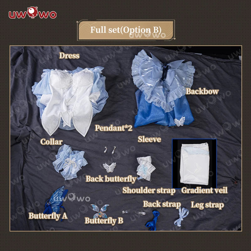 IN STOCK UWOWO Shorekeeper Cosplay Game Wuthering Waves Shorekeeper Dreamtide Fanart Cosplay Costume Halloween Costume