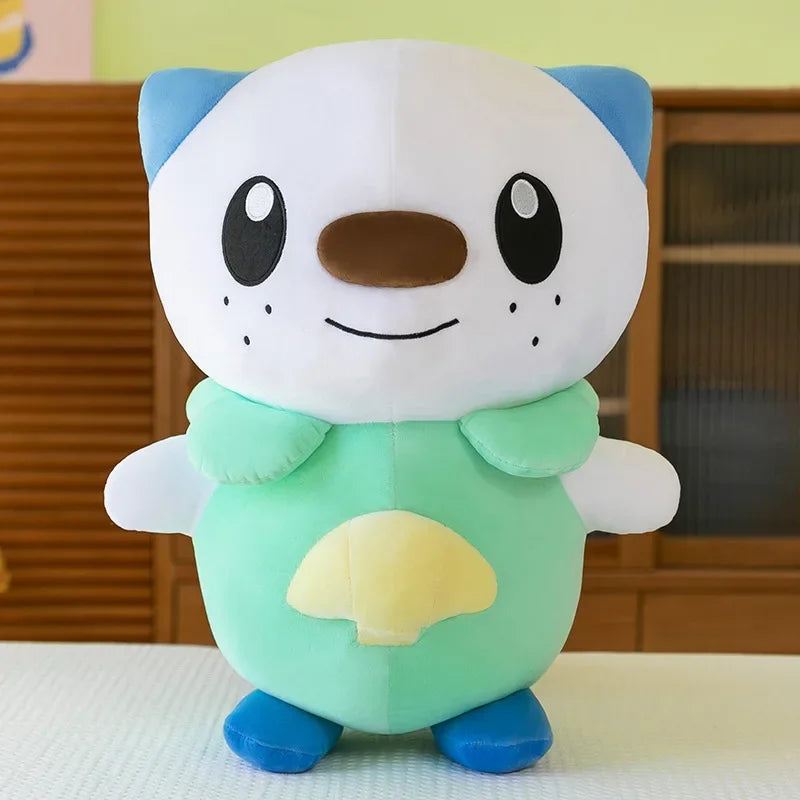 35/80cm Oshawott Pokemon Plush Toys Large Anime Doll Cute Pillow Cartoon Samurot Pokémon Plushie Stuffed Gift for Kids Christmas