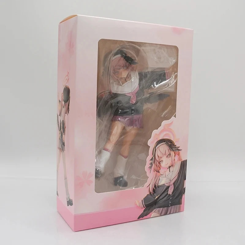 Anime Blue Archive Shimoe Koharu Figurine Sorasaki Hina Action Figures PVC Statue Collection Model Toys Birthday Gifts Cute Girl