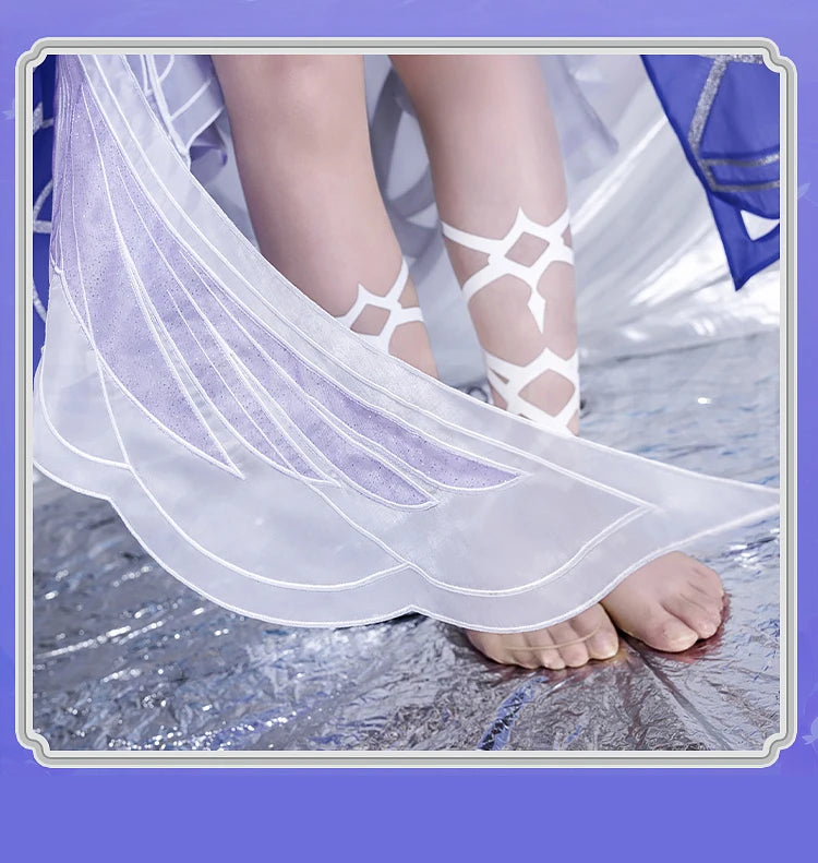 Columbina Cosplay Costume Genshin Impact【S-2XL】DokiDoki-R Nod-Krai Women Dress Columbina Hypersalenia Plus Size