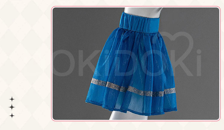IN STOCK Nikki Cosplay Costume Game Infinity Nikki【S-3XL】DokiDoki-N Women Pink Blue Dress Nikki Cosplay Plus Size