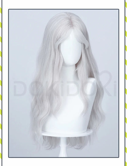 IN STOCK Reclusee Duchesss Revenantt Wig Game Cosplay Wig DokiDoki Women 60cm Long Curly Hair Reclusee Cosplay Free Wig Cap
