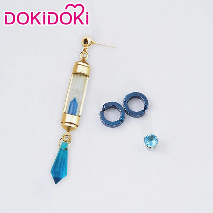 IN STOCK Vanitas Noe Archiviste Wig Anime The Case Study of Vanitas Cosplay Wig DokiDoki Vanitas no Karte Black Hair Earrings