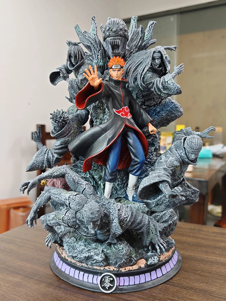 41cm Pain Figures Cartoon Naruto Anime Figure Pain Model Gk Pvc Statue Figurine Doll Collection Car Decotation Children Toy Gift