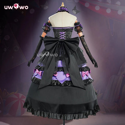 UWOWO Collab series: Game Identity V Blood Queen Mary Cosplay Costume Purple Costume