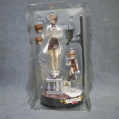 Detective Conan Ai Haibara Two Forms PVC Figure Desktop Ornament for Anime Fans - 12-26cm