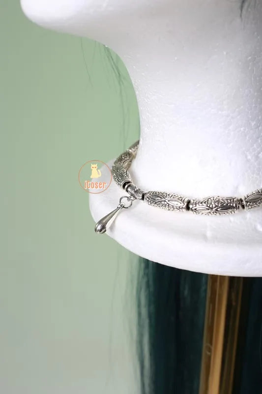 Anime The Apothecary Diaries Maomao Cosplay Costume La Clan Princess Green Dress Earrings Halloween Party for Women Girls iCoser