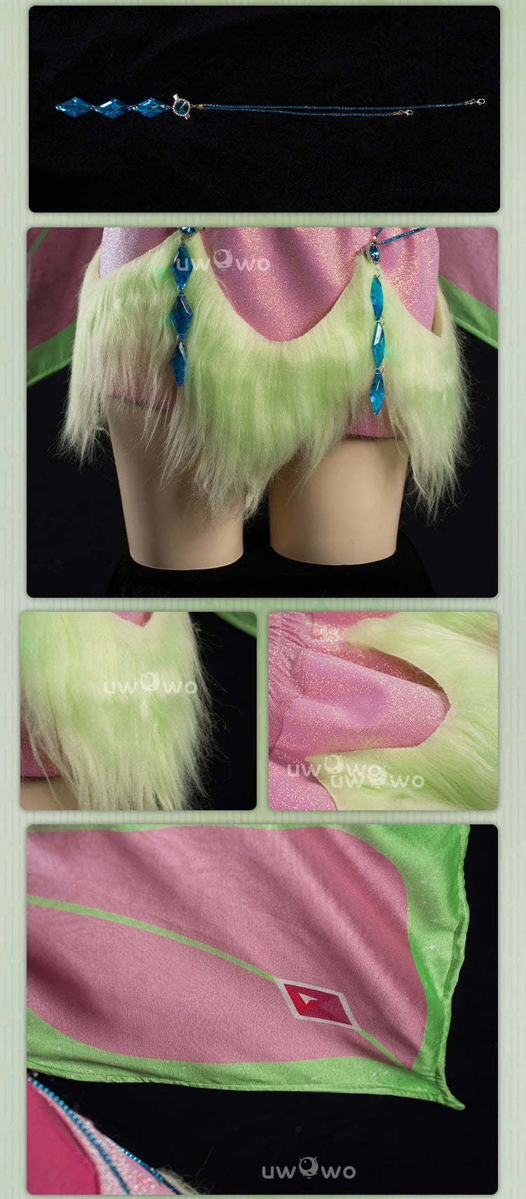 PRE SALE UWOWO Flora Cosplay Anime Flora S4 Winter Fairy Club Transformation Cosplay Costume S-3XL Halloween Costume