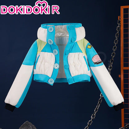 IN STOCK Seragaki Aoba Cosplay Costume Game Dramatical Murder【XS-2XL】DokiDoki-R Halloween Coat Seragaki Belt Plus Size