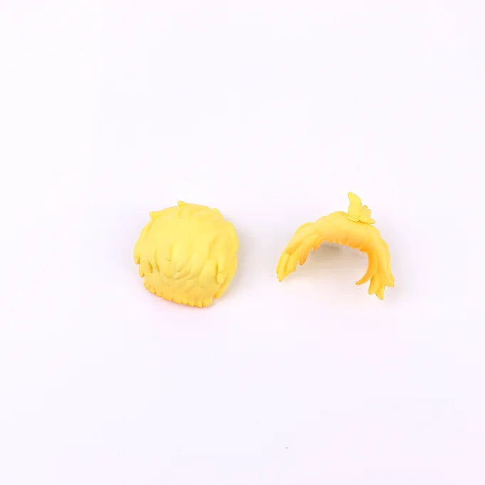 Ob11 Doll Plastic Hair Replacement Doll Hair Head Mold Accessories For Obitsu11 Gsc Body 1/12 Bjd Head Shell Doll Body Boy Girl
