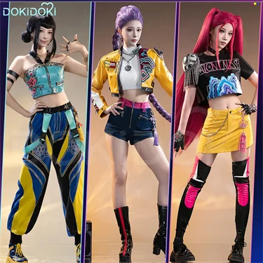 【Last Batch】IN STOCK Rumii Zoeyy Miraa Cosplay Costume【XS-3XL】DokiDoki-N Women Costume Wig Family Rumii Cosplay Plus Size