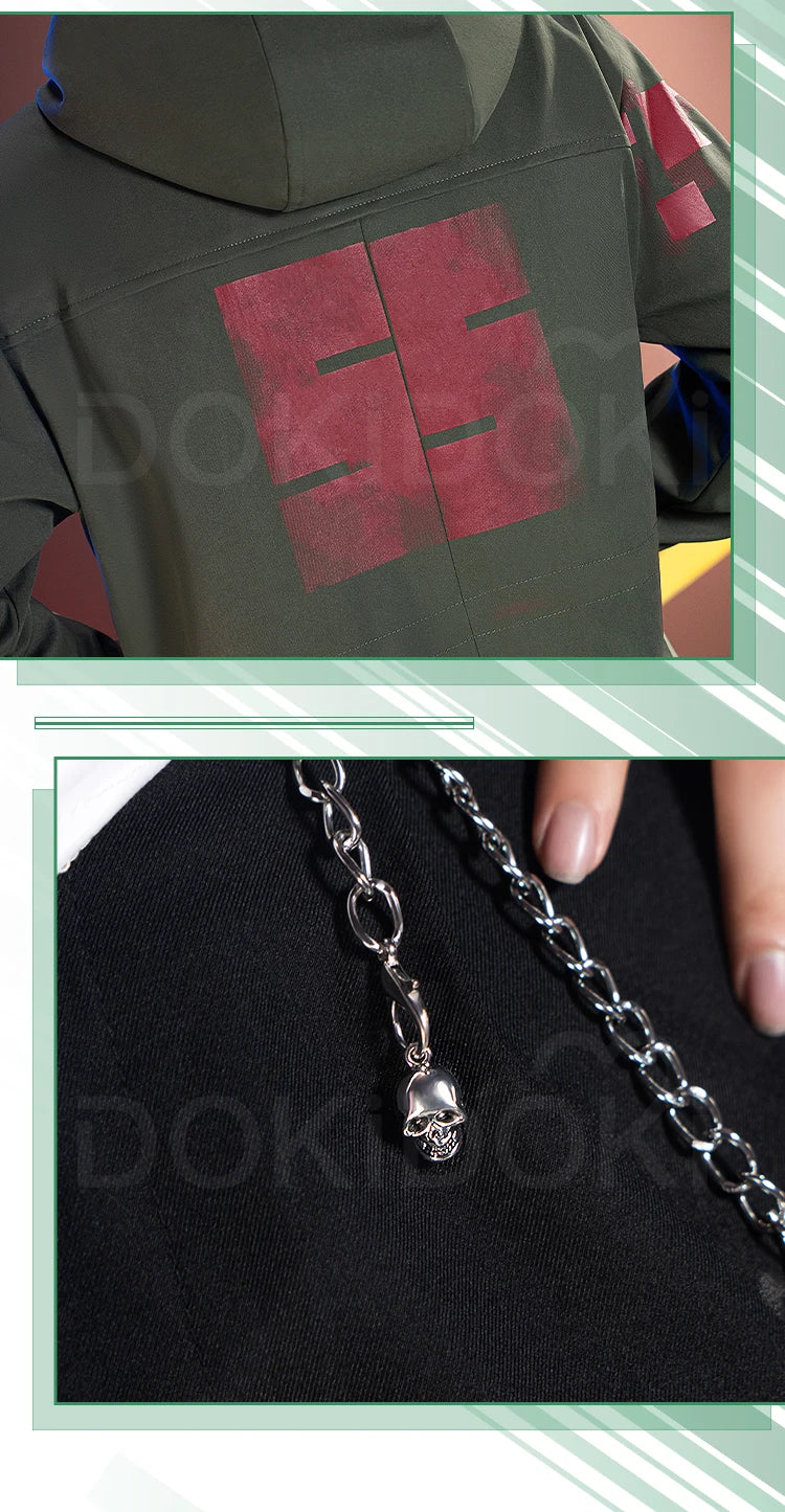 Komaedaa Nagitt Cosplay Costume Game【S-2XL】DokiDoki-R Men Costume Christmas Cosplay Daily Coat Plus Size