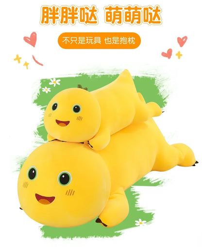 40-80cm Kawaii Milk Dragon Doll Plush Toy Pillow Nailong Stuffed Doll Cartoon Anime Accompany Sleep Toy Kid Birthday Gift