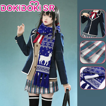IN STOCK Yukinoshita Yukino Cosplay Costume My Teen Romantic Comedy SNAFU TOO! DokiDoki-SR Women School Uniform Yukino Scarf