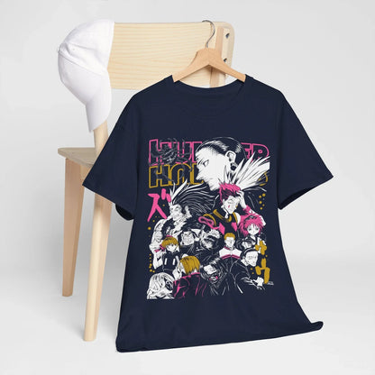 Chrollo Lucilfer Book T-shirt Hunter X Hunter HXH Anime Summer Cotton Men Women Top Tee Streetwear Casual Trendy Oversized Loose