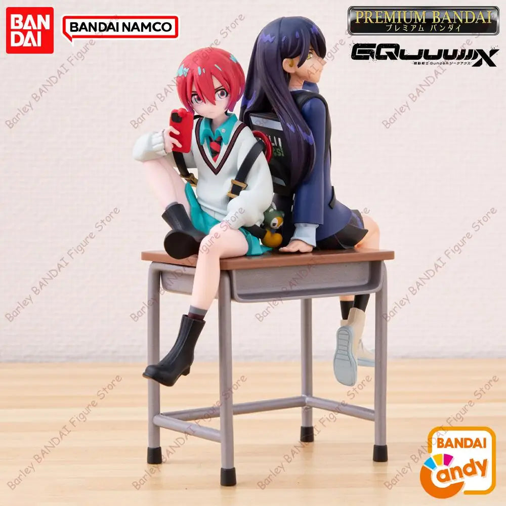 Bandai Mobile Suit Gundam GQuuuuuuX Machu Nyaan Set 12.5cm PVC