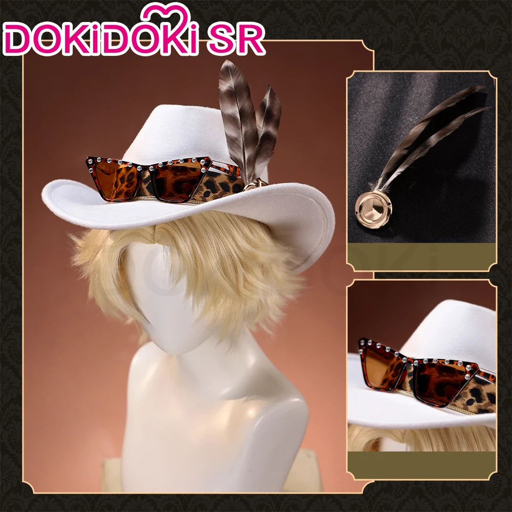Norton Campbell Prospector Cosplay Costume Identity V DokiDoki-SR Men Uniform Norton Campbell Cosplay Hat