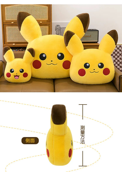 90cm Super Big Size Pokemon Pikachu Anime Plush Stuffed Doll Kawaii Room Decorated with Plushies Pillow Holiday Gifts