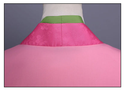 The Apothecary Diaries Maomao Cosplay Costume Wig Pink Dress Hanfu Necklace Earrings Halloween Party for Women Girls Prop iCoser