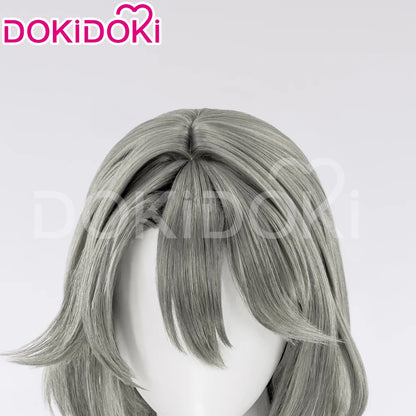 IN STOCK Vita Wig Game Honkai Impact 3rd Cosplay Wig DokiDoki Women 100cm Long Grey Hair Vita Cosplay Wig Free Wig Cap Christmas