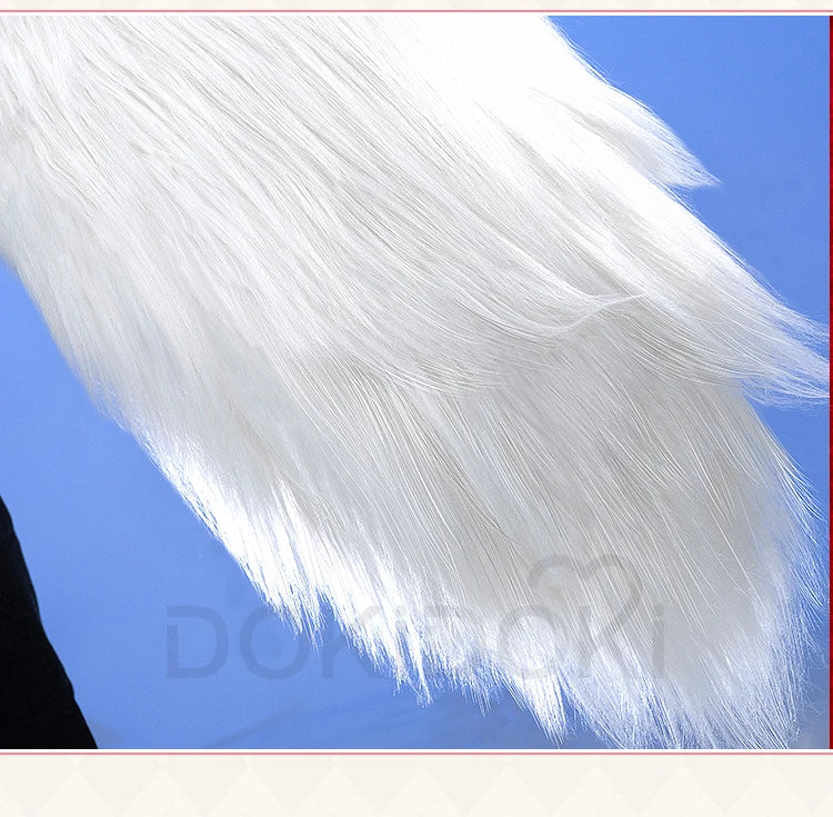 Seth Ellen Joe Hoshimi MiyabI Ju Fufu Von Lycaon Tail Ears Cosplay Props Game Zenless Zone Zero DokiDoki 125cm Tail Halloween