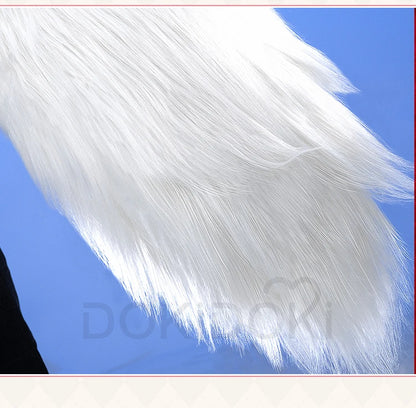 Seth Ellen Joe Hoshimi MiyabI Ju Fufu Von Lycaon Tail Ears Cosplay Props Game Zenless Zone Zero DokiDoki 125cm Tail Halloween