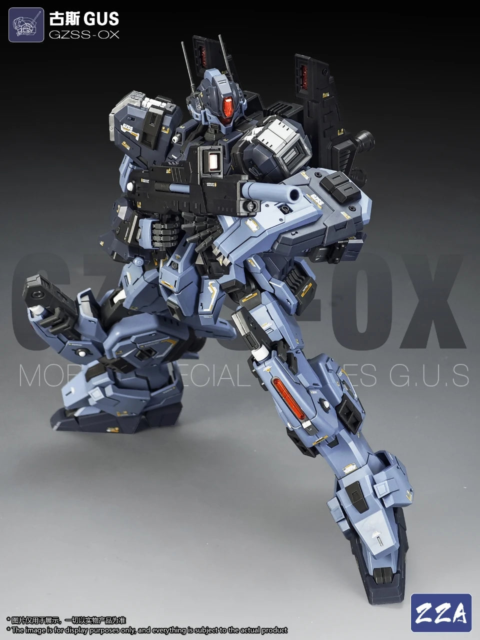 1/100 ZZZA GUS GZSS-OX Series Action Figure Mecha Warrior High Detail Detachable Assembly Model Collectible Toy Christmas Gifts