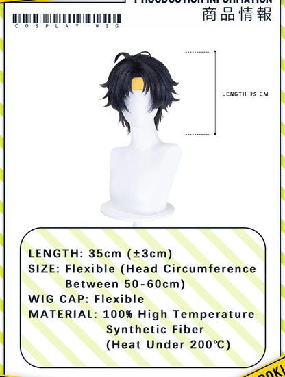 IN STOCK Asaba Harumasa Cosplay Costume Game Zenless Zone Zero Cosplay DokiDoki-SR Men Halloween Costume ZZZ Asaba Cosplay Wig