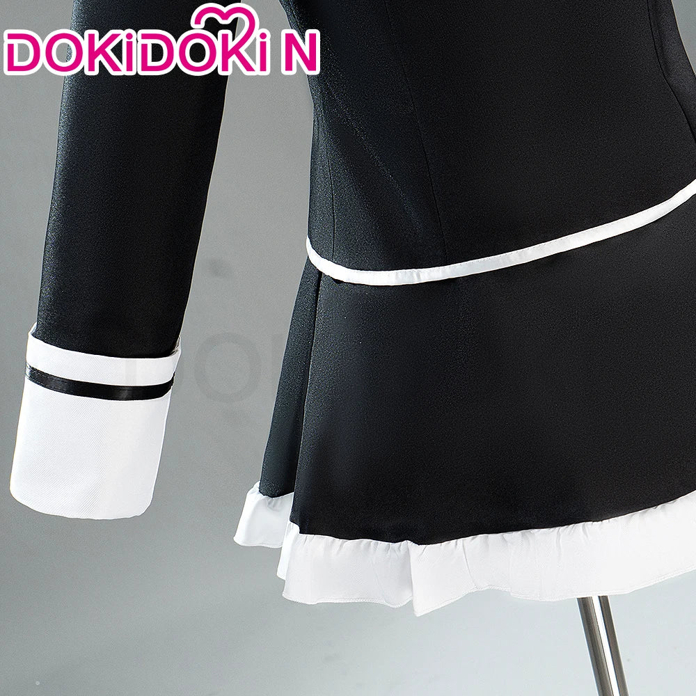 Yui Komori Cosplay Costume Anime Diabolik Lovers Cosplay 【XS-3XL】DokiDoki-N Women Black Cute Uniform Costume Komori Yui Cosplay