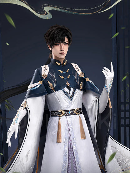 Zayne Cosplay Costume Game Love and Deepspace Cosplay DokiDoki-R Men Costume Lishen Zayne Cascading Clouds Cosplay Christmas