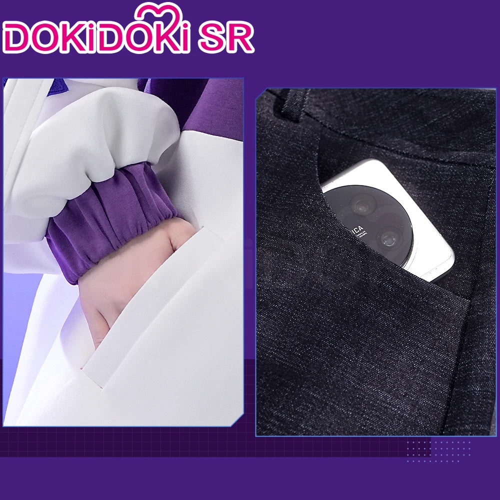 Tracy Reznik Mechanic Cosplay Costume Game Identity V DokiDoki-SR Phantom Girl Lock Core BLK Tracy Women Dress Cosplay