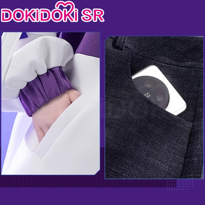 Tracy Reznik Mechanic Cosplay Costume Game Identity V DokiDoki-SR Phantom Girl Lock Core BLK Tracy Women Dress Cosplay