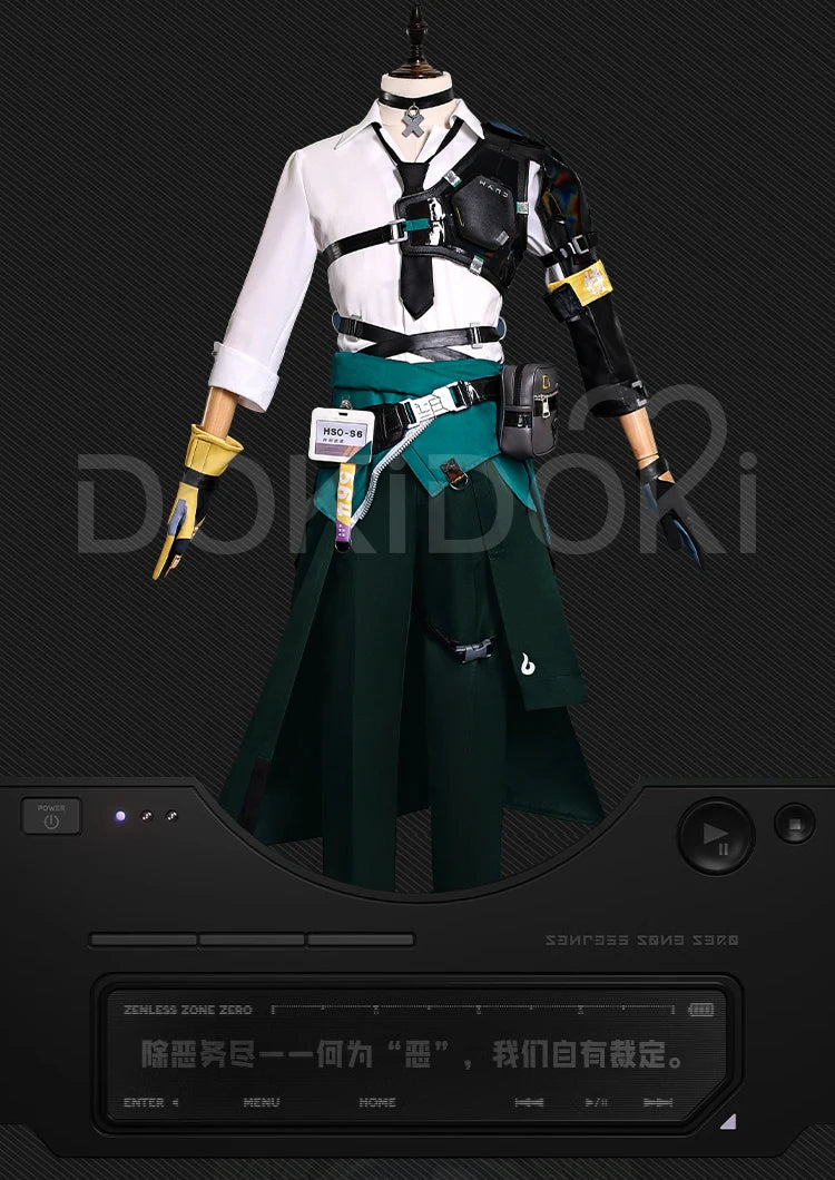 Asaba Harumasa Cosplay Costume Game Zenless Zone Zero Cosplay 【XS-2XL】DokiDoki-R Men Costume Asaba Harumasa Cosplay Plus Size