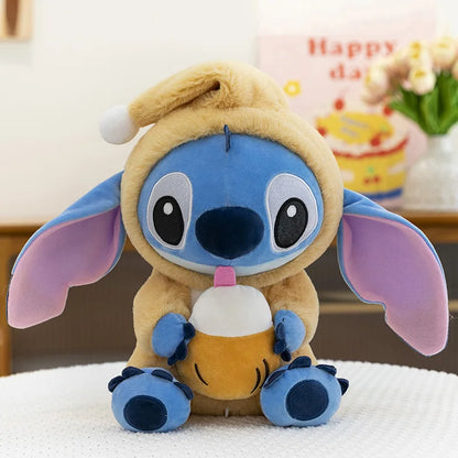 80cm Super Big Size Stitch Disney Anime Plush Stuffed Doll Lilo & Stitch Plushies Room Decorates Children's Pillow Holiday Gifts