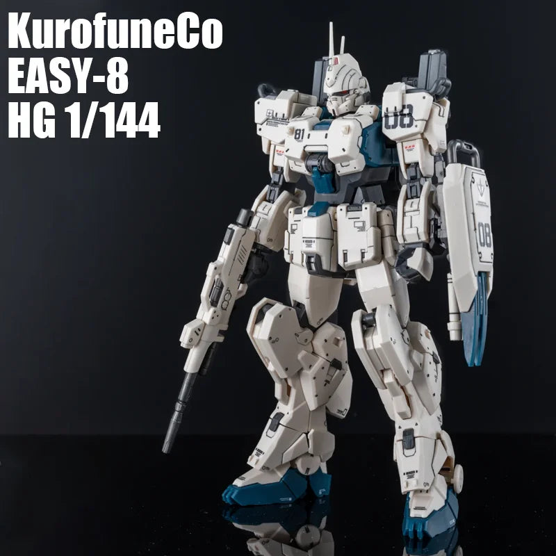 In Stock KurofuneCo EASY-8 HG 1/144 HCS Ghost Fighter No. 8 EZ8 EZ-8 Figures Assembled Model Kit Toy No.08 Collection Kid Gifts